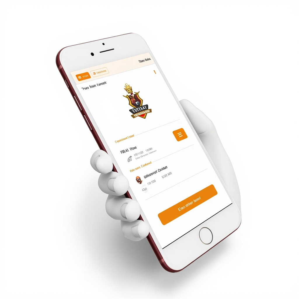 22Bet app interface showing fantasy contest