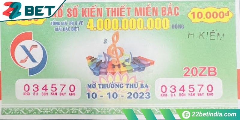 Cách chơi xổ số là bạn chọn bộ số cho mình 
