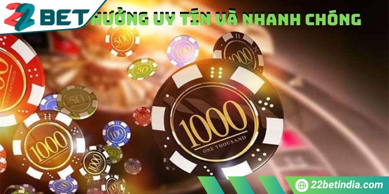 Ưu điểm của hệ thống giải trí là trả thưởng nhanh chóng
